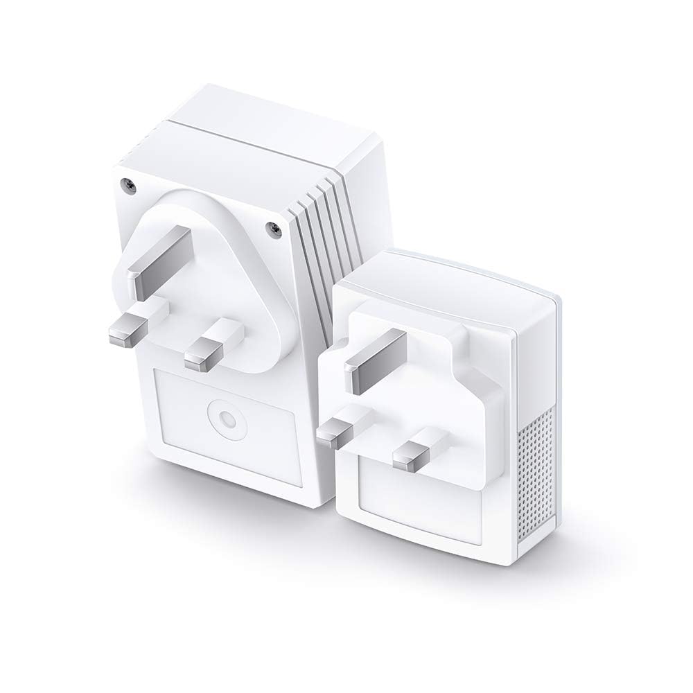 TP-Link TL-WPA4220KIT AV600 Powerline Adapter WiFi Extender Kit - 600Mbps Speeds, 300m Range, 2 Ethernet Ports, Black 3