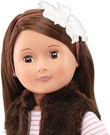 Our Generation Sienna Doll - 18 Inch Doll for 3+ Year Old Girls with Fashionable Outfit & Accessories