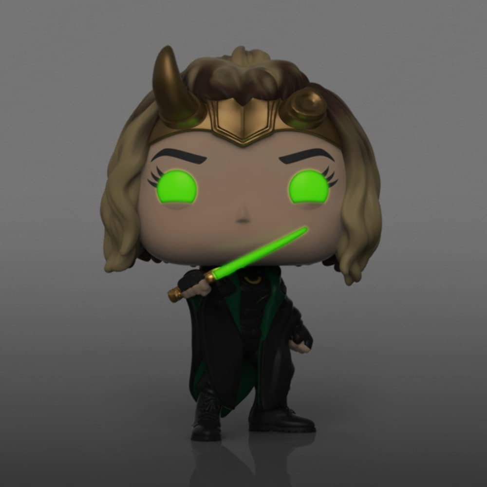 Funko Pop! Marvel Loki - Sylvie Vinyl Figure (Glow in the Dark Special Edition) (FUN57280)