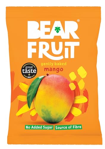 BEAR Fruit Dried Mango Packs - Gently Baked, No Added Sugar, Vegan, 14 x 35g 3