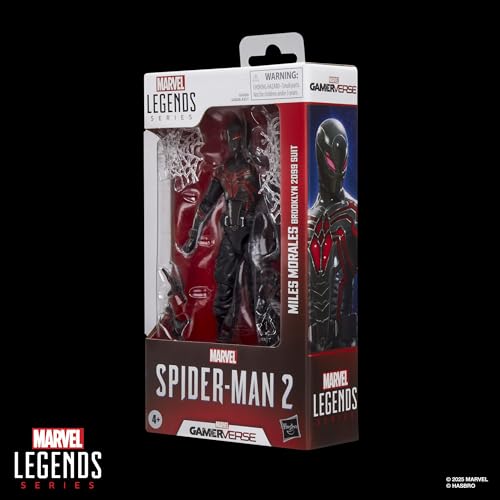 Marvel Legends Series Gamerverse Miles Morales Brooklyn 2099 Spider-Man 6-Inch Action Figure 19