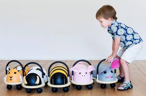 Wheelybug Toddler Wooden Ride-On - Small Bee | Ages 1-3 Years | Multi-Directional Castors 29