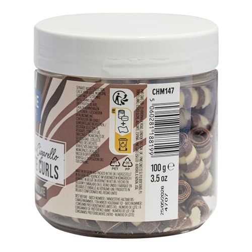 PME - Belgian Chocolate Striped Cigarellos 100 g