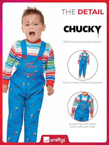 Smiffys Chucky Costume - Toddler Age 1-2 Years (61027T1)