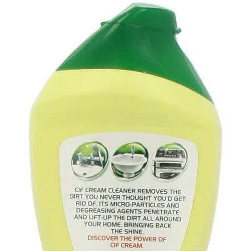 Cif - Cream Lemon with Microparticles All-Purpose Cleaner, 500ml 3