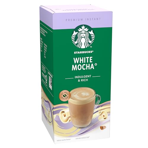 STARBUCKS White Chocolate Mocha Premium Mix Instant Coffee (12 x 5 Sachets) 6