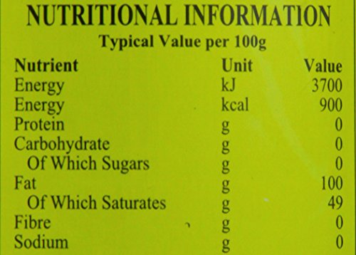 Khanum Vegetable Ghee 1 Kg - Pure Refined Palm Oil, Vegetarian, UK Origin 6