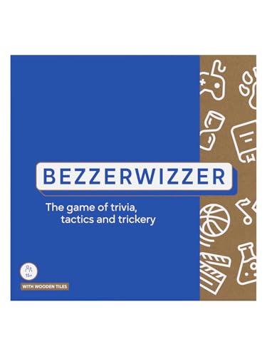 Asmodee Bezzerwizzer Trivia Party Game | Ages 15+ | 2+ Players