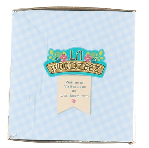 Li'l Woodzeez Cottonball Rabbit Family - 7-Piece Movable Figurine Set with Interchangeable Outfits 7