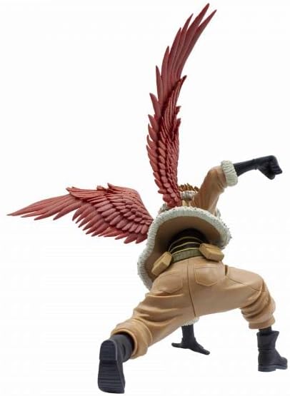 Banpresto My Hero Academia Hawks Action Figure - Collectible Anime Figure for Ages 4+