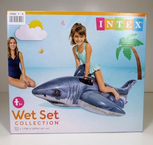 Intex Great Shark Ride-On Inflatable - 173x107 cm 5