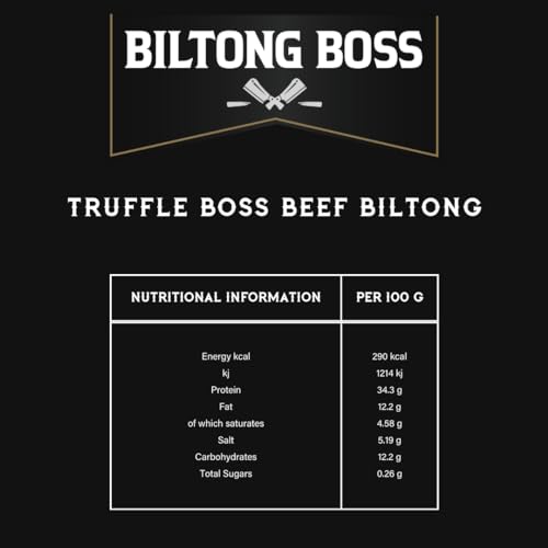 Biltong Boss - Truffle Boss Beef Biltong (200g) 7