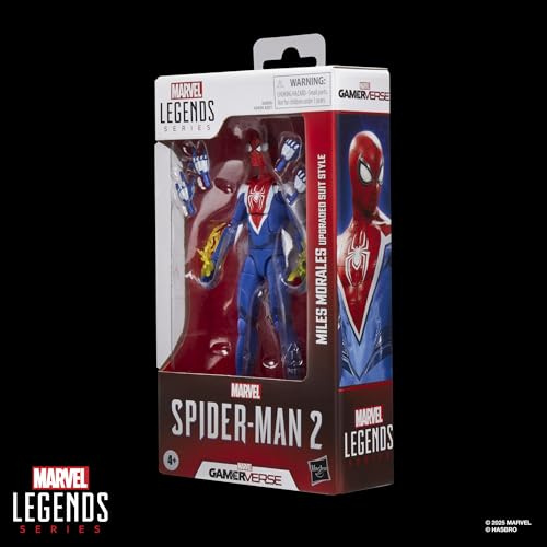 Marvel Legends Series Spider-Man Upgraded Suit Gamerverse Action Figure - 6-Inch Collectible with Articulation 19