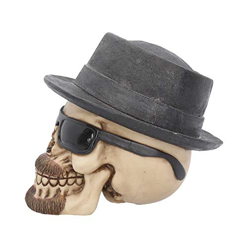 Nemesis Now Badass Skull Figurine with Sunglasses and Fedora (K3106H7)