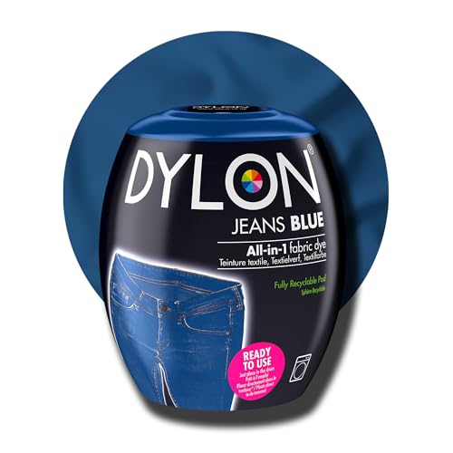 Dylon Washing Machine Fabric Dye Pod - Jeans Blue, 350g 11