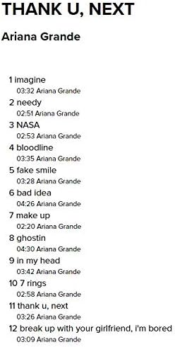 Ariana Grande - thank you, next [Audio CD]