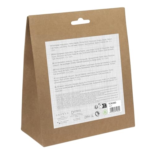 Trimits Needle Felting Craft Kit - Complete DIY Kit for Beginners with Wool, Needle & Instructions 8