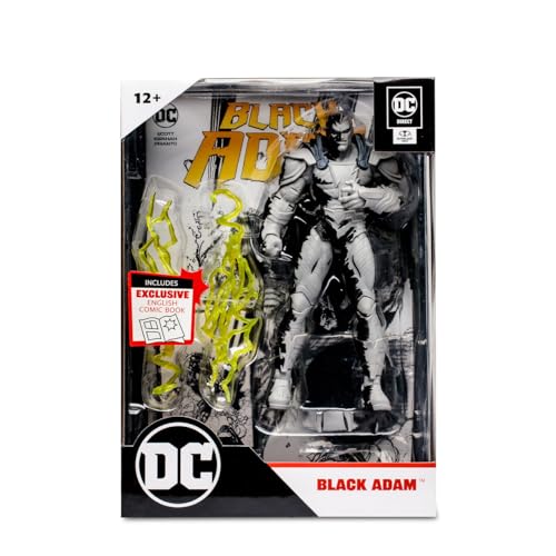 McFarlane DC Multiverse Black Adam - Black Adam 7-Inch Action Figure (TM15894)