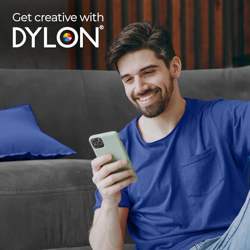 DYLON Washing Machine Fabric Dye Pod - Ocean Blue, 350g for Clothes & Soft Furnishings