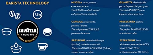 Lavazza - A Modo Mio Dek Cremoso Decaffeinated Coffee Capsules (16-Count, 120 g) 7