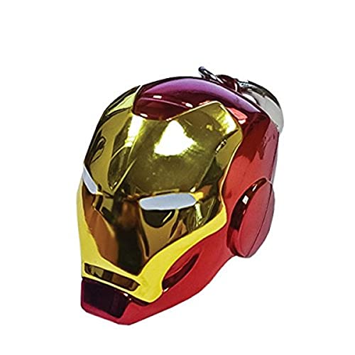 SeDi Iron Man Helmet Keychain - Metallic Keyring (SMK002)