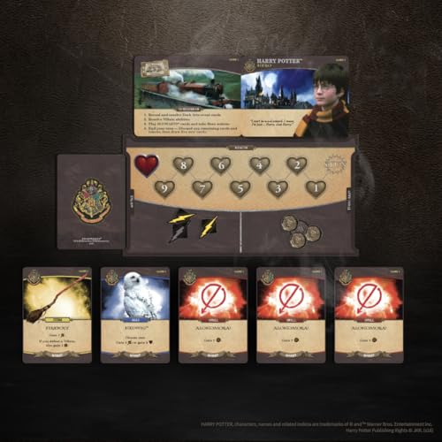 USAopoly Harry Potter: Hogwarts Battle Cooperative Deck-Building Board Game