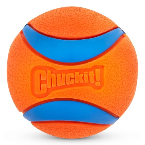 Chuckit! Ultra Ball - Durable High Bounce Rubber Dog Toy | Launcher Compatible | Small Size, 2 Pack 4