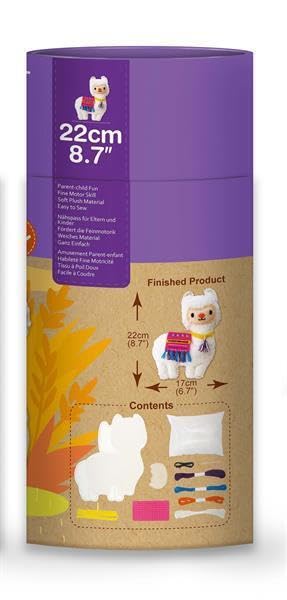 Avenir CH1623 Sewing Doll Llama Craft Kit - Ages 6+ 8