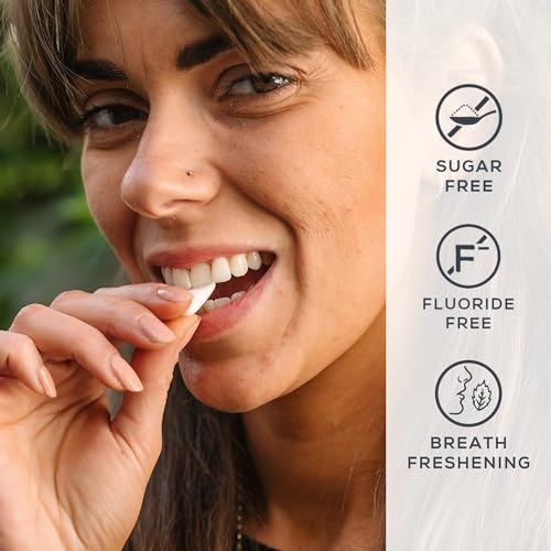 Georganics Peppermint Chewing Gum - 140 Pieces - Natural & Biodegradable 4