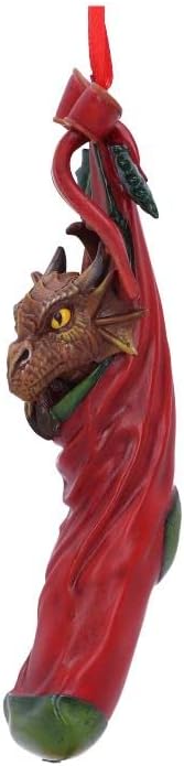 Nemesis Now Magical Arrival Hanging Ornament (AS) 13.5cm, Red