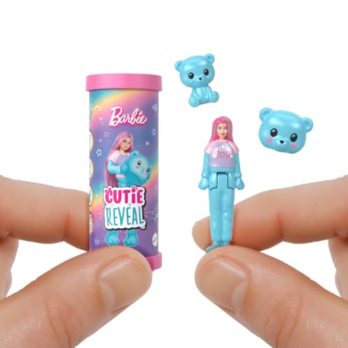 Barbie Mini Barbie Land 5-Pack Pop Reveal Dolls - 1.5-inch Collectible Dolls for Kids 4+