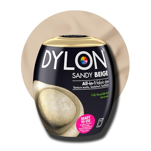 Dylon Washing Machine Fabric Dye Pod - Sandy Beige, 350g 11
