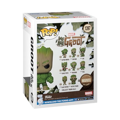 Funko Pop! Marvel We Are Groot - Hulk Vinyl Figure (Model Number: 12345)