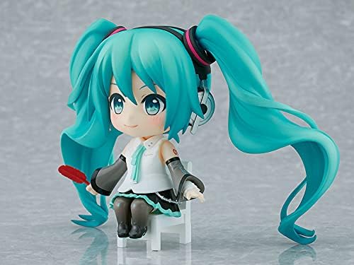 Good Smile Company - Piapro Hatsune Miku NT Akai Hane Nendoroid Swacchao Action Figure - 9cm Collectible for Ages 15+