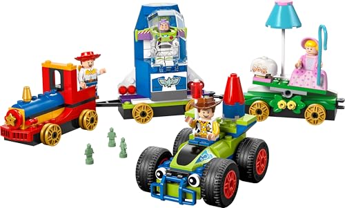LEGO Disney and Pixar’s Toy Story Celebration Train & RC Car Building Set for Kids 4+