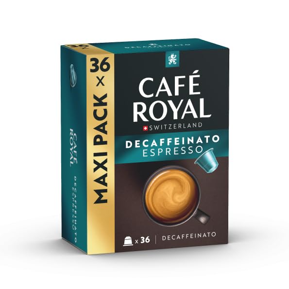 Café Royal Espresso Decaffeinato - 36 Nespresso Compatible Capsules | 100% Arabica | Intensity 5 3