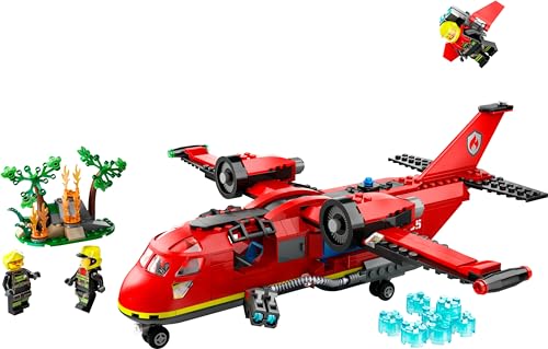 LEGO City Fire Rescue Plane Toy - 478-Piece Building Set for Ages 6 and Up 14