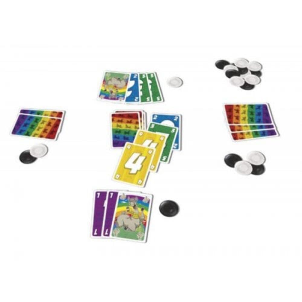AMIGO LLAMA Card Game - Multicolor, Large Size | Ages 8+ | Portable