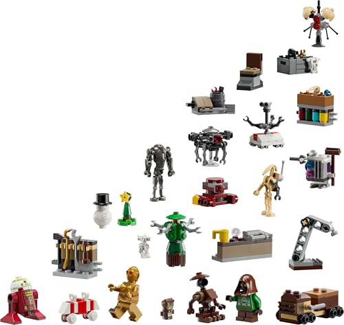 LEGO Star Wars Advent Calendar 2025 - 263-Piece Building Set for 6+ Year Olds