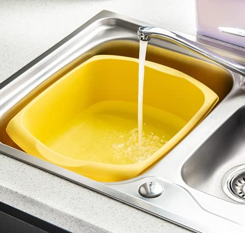 Addis - 9.5L Large Rectangular Bowl Yellow