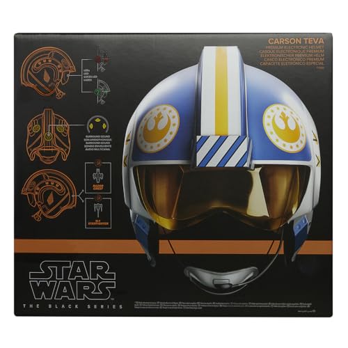 Hasbro Star Wars The Black Series The Mandalorian - Carson Teva Electronic Helmet (F9180)