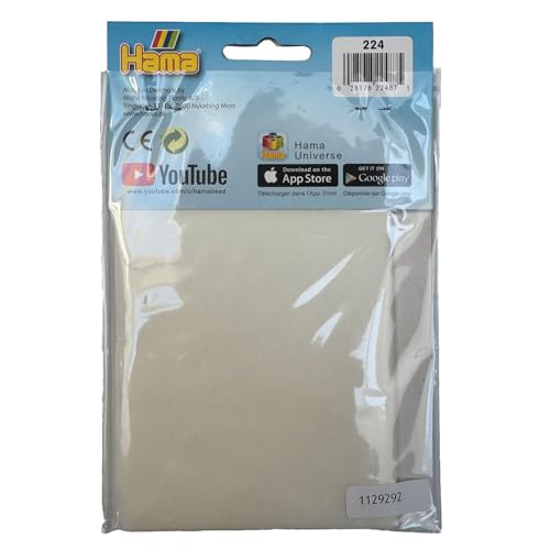 Hama Beads Ironing Paper - Heat-Resistant Crafting Accessory for Fusing Bead Designs 8