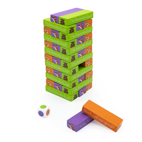 Robert Frederick - Gruffalo Tumble Tower Game Wooden Set with Dice 5