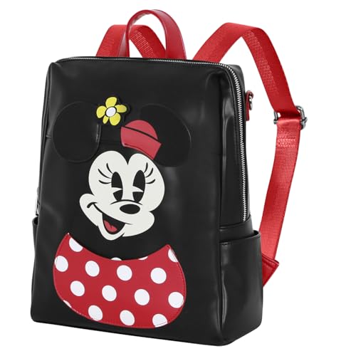 Disney Minnie Mouse Casual Backpack (28 x 33 cm, 10 L Capacity)