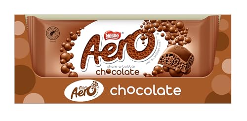 Aero Bubbly Milk Chocolate Sharing Bars, 15 x 90 g