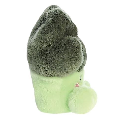 AURORA Palm Pals Luigi Broccoli Stuffed Animal - 5In Soft Toy | Bean Filled | Green 3