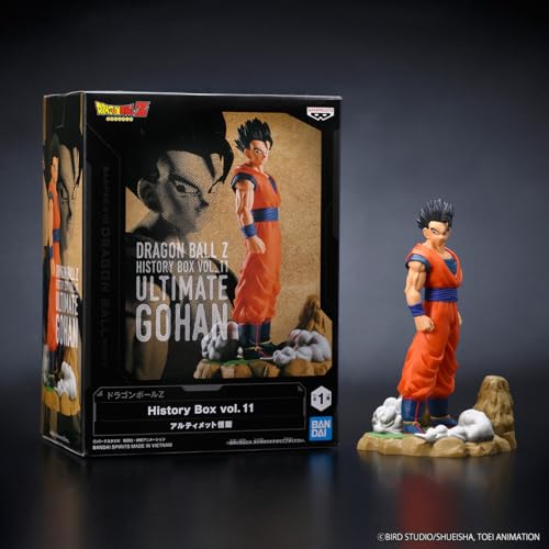 BANPRESTO Dragon Ball Z History Box Vol. 11 - Son Gohan Collectible Figure (Ultimate Son Gohan)