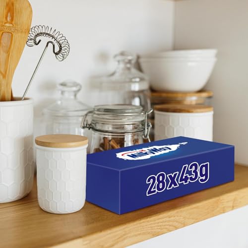 Milky Way Milk Chocolate & Nougat Bars Bulk Box (28 x 43g)