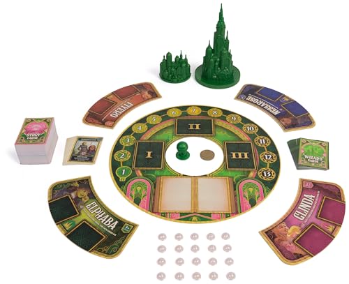 Spin Master Games Wicked: The Game Family Strategy Board Game | 2-4 Players | Ages 10+ 10