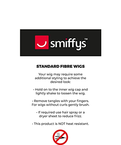 Smiffys Guy Fawkes Short Blonde Wig 4